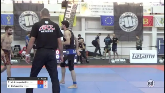 Timur Mukhametullin vs Zaur Akhmedov 1st ADCC European Trials