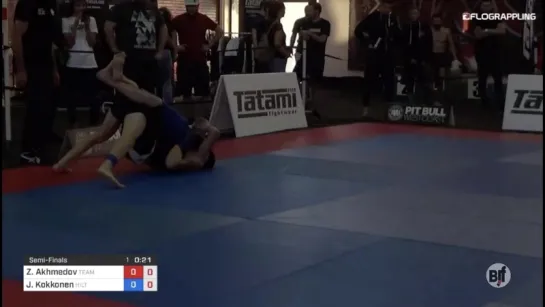 Zaur Akhmedov vs Jukka Tuomas Kokkonen 1st ADCC European Trials