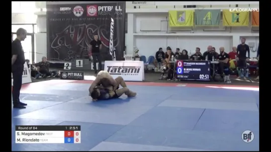 Shamsudin Magomedov vs Michele Riondato 1st ADCC European Trials