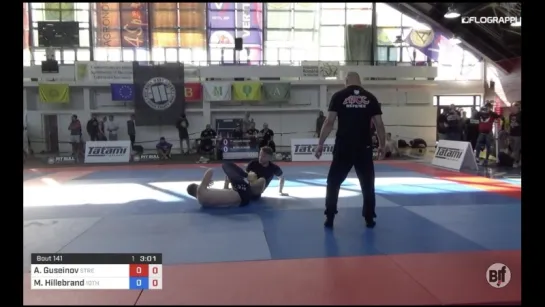 Abdulbari Guseinov vs Michael Hillebrand 1st ADCC European Trials