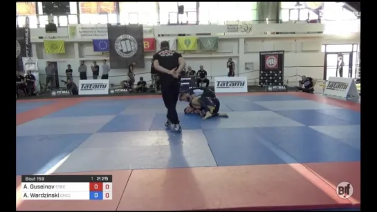 Abdulbari Guseinov vs Adam Wardzinski 1st ADCC European Trials