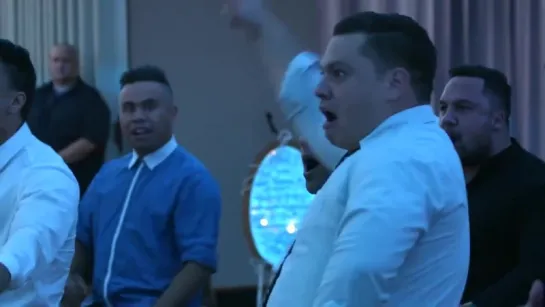 Awesome HAKA at a wedding reception