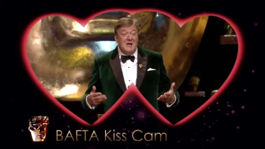 Kiss Cam на Bafta в честь 14 февраля