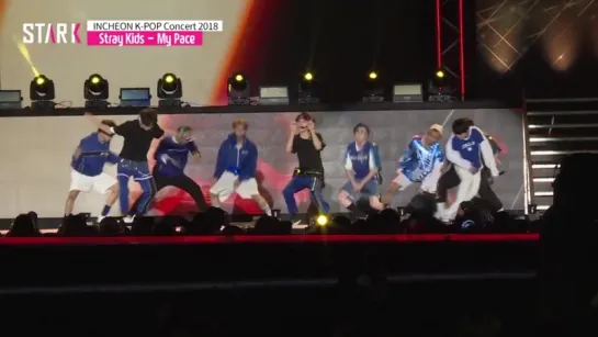 [FANCAM] 180901 Stray Kids - "My Pace" @  INK Incheon K-POP Concert 2018