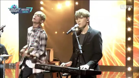 DAY6 - Letting go Debut Stage M COUNTDOWN 160331 EP.467