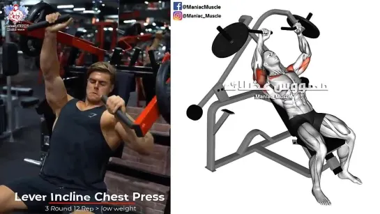 BEST 6 EXERCISES _UPPER CHEST_ Workout 🔥