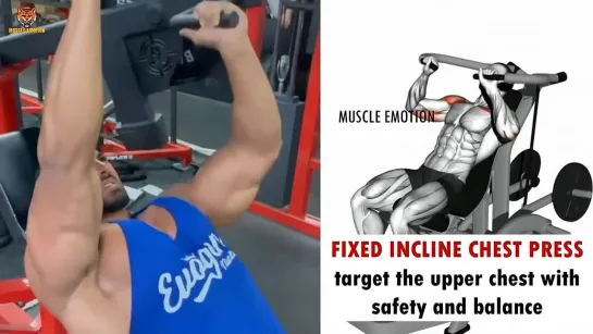 7 BEST UPPER CHEST  WORKOUT AT GYM _ Meilleurs exs Musculation  HAUT DE LA POITRINE .