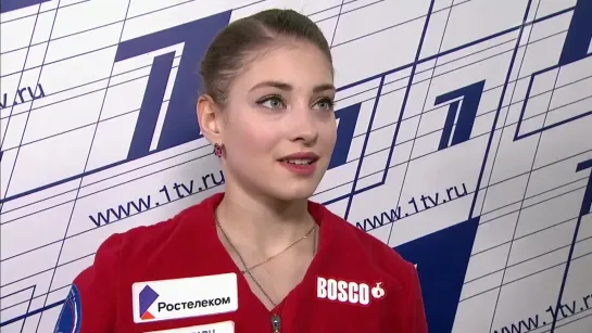 Алена Косторная / Alena Kostornaia - Ростелеком - Чемпионат России 2019-2020, Интервью