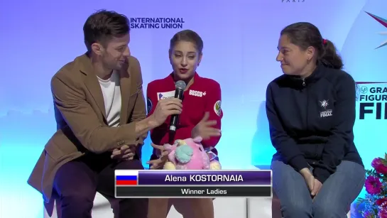 Alyona KOSTORNAYA - Интервью, GPF 2019