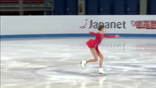 2018 World Jr Championships - Alena Kostornaia SP - Цветокоррекция