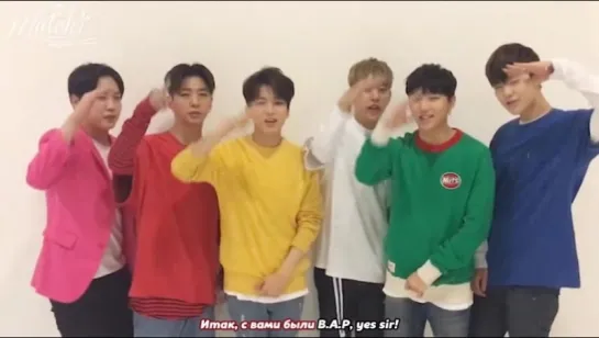 [RUS SUB] 160622 KMW in Fukuoka - B.A.P Message