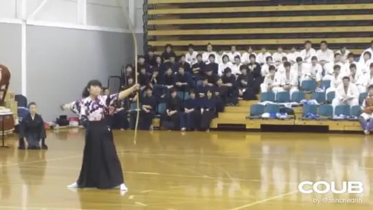 Kyudo - the sound of an arrow being released from bow