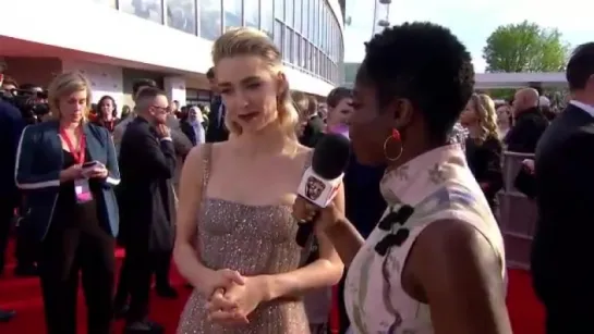 Vanessa Kirby on BAFTA TV Awards about Helena