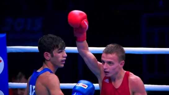 ЧМ-2015 [49kg] Дмитрий ЗАМОТАЕВ (UKR) - Руфат Хусейнов (AZE) 1/4