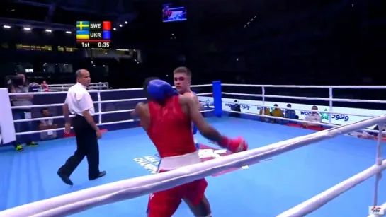 ЧМ-2015 [69kg] Ярослав САМОФАЛОВ (UKR) - Кларенс Гоер (SWE) 1/16