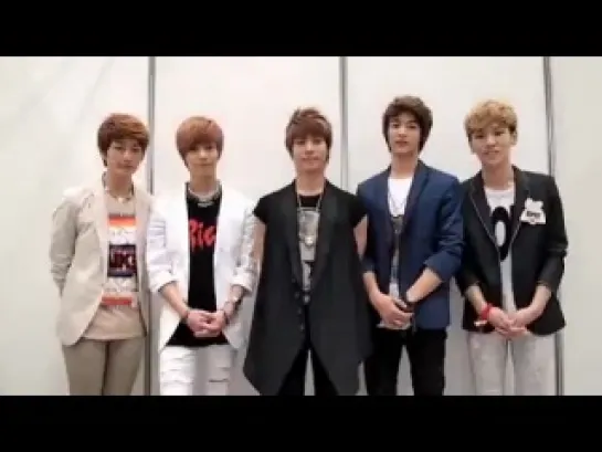 [Cut] SHINee promoting for MDC Star audtion 2011