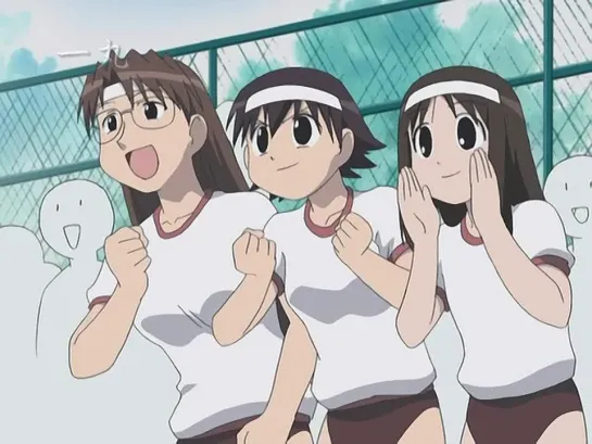 Azumanga Daioh / Адзуманга Дайо [23 из 26] Озвучка Eladiel [AniMedia.Tv]