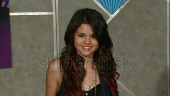 JANUARY 17, 2008: Selena Gomez, walks the red carpet at the Hannah Montana Premiere held at the El Capitan Theatre