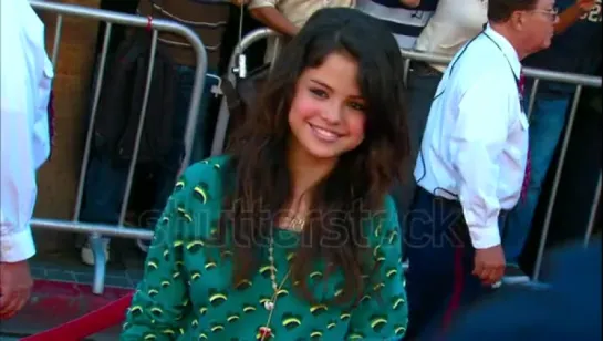 SEPTEMBER 23, 2007: Selena Gomez, walks the red carpet at the The Game Plan Premiere held at the El Capitan Theatre