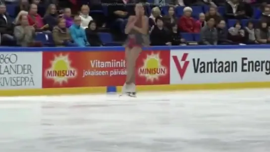 Анна Погорилая Finlandia Trophy Espoo 2016. Ladies - FP