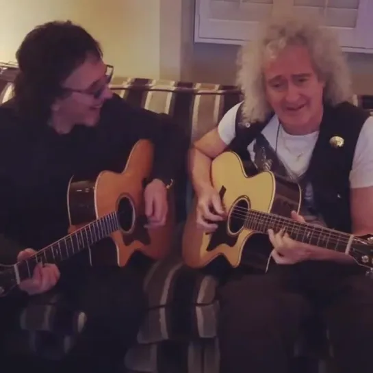 Tony Iommi and Brian May