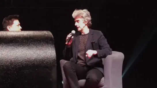 Peter Capaldi on growing up watching Doctor Whо - Calgary Expo