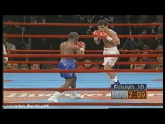 25 бой (15.12.1995)  Arturo Gatti vs. Tracy Patterson I (2 часть)