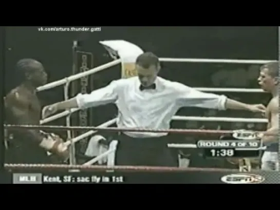 37 бой (08.09.2000) Arturo Gatti vs. Joe Hutchinson