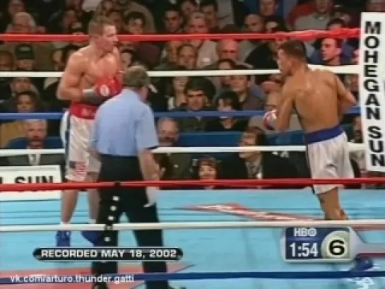 40 бой (18.05.2002) Arturo Gatti  vs.  Micky Ward I