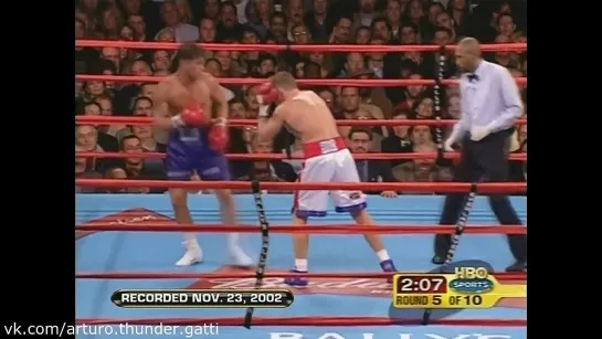 41 бой (23.11.2002) Arturo Gatti  vs. Micky Ward II  (2 часть)