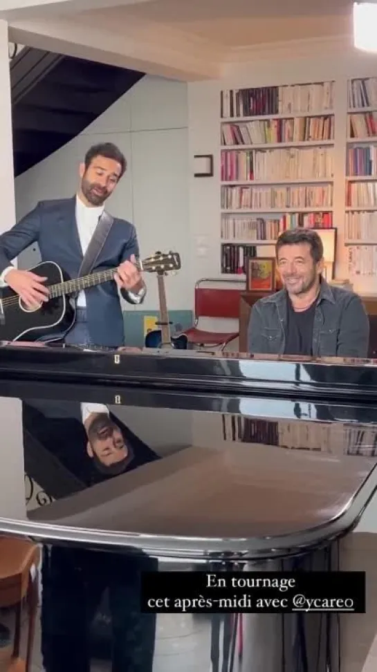 Patrick Bruel_Ycare_en tournage_28.10.2023