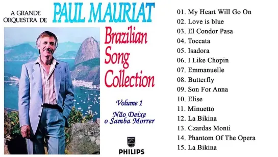 Paul Mauriat Greatest Hits 2023  -  The Best Of Paul Mauriat   Best Instrument Music (720p)