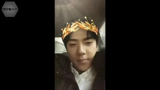 [РУСС. САБ] 171203 EXO Sehun @ oohsehun Instagram Live