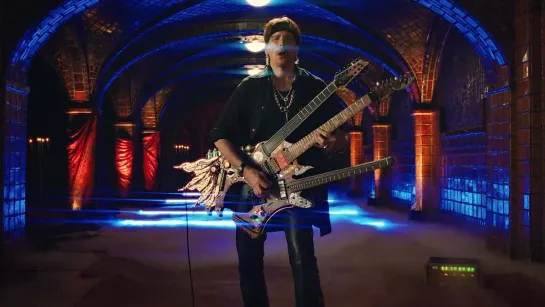 STEVE VAI — Teeth of the Hydra (official video • 01.04.2022)