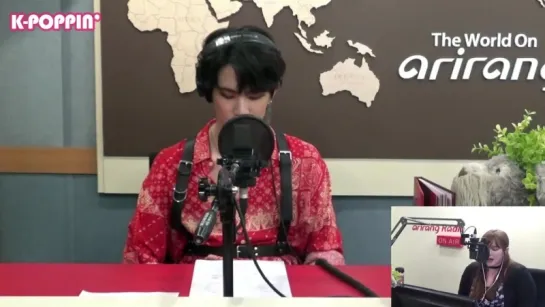 RADIO | 180625 | Интервью Ким Донхана на Arirang Radio! (1 часть) [K-Poppin]