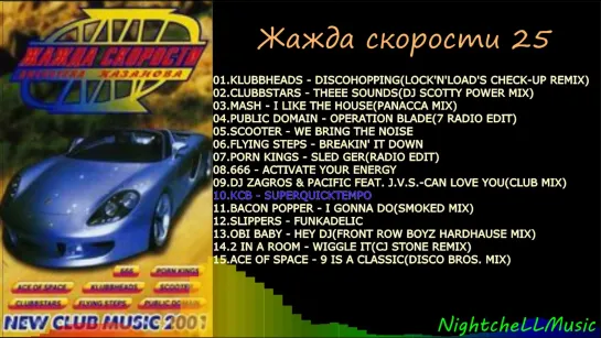 Жажда скорости vol 25  [Дискотека Kазанова] [Discoteka Kazanova] -2001г