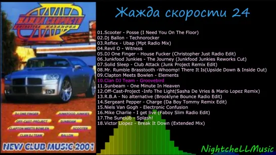 Жажда скорости vol 24  [Дискотека Kазанова] [Discoteka Kazanova] -2001г