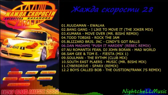 Жажда скорости vol 28  [Дискотека Kазанова] [Discoteka Kazanova] -2002г