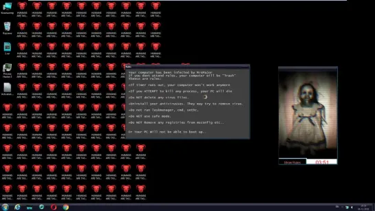 СТРАШНЫЙ ВИРУС - MrsMajor2.0.exe