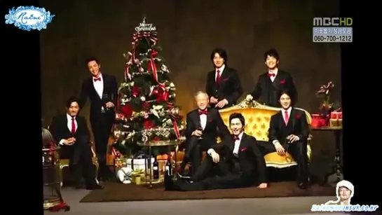 081212 MBC SectionTV - Kolon Christmas Photoshoot (Jang Keun Suk Cut)