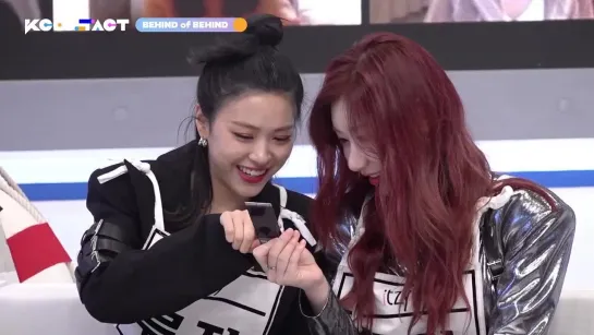 210624 Itzy за кулисами мероприятия Mnet @ K:CONTACT 2021.