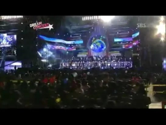 SNSD, f(x), Super Junior, SHINee - Let's Go On A Trip at Dream Concert (091011)