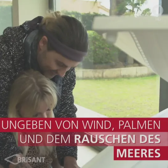 Susanne Klehn hat Star-Geiger David Garrett auf Mallorca besucht. Mitgebracht hat sie unter anderem exklusive Klavierstunden.