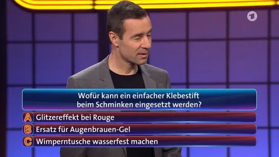 David Garrett at the tv show "Wer weiß denn sowas" (ARD, 26-4-2019)