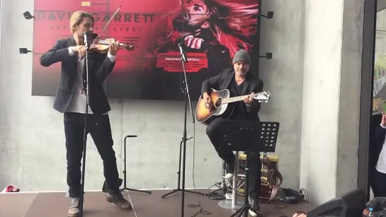 David Garrett gab in Offenburg ein Privatkonzert