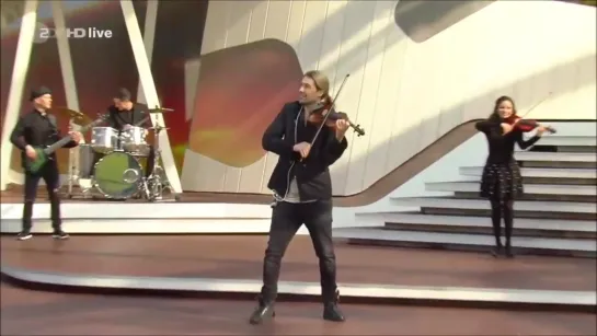 David Garrett - Stayin' Alive - ZDF Fernsehgarten (4-10-2020)