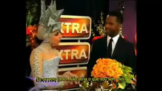 2010 // Lady Gaga > Autres ITW - Extra - The Grammys (Gagavision.net)