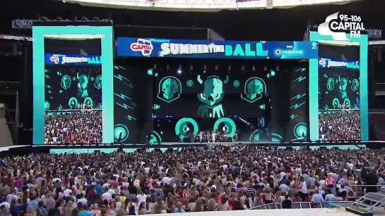 Pharrell Williams - Get Lucky (Live Capital Summertime Ball 2014)