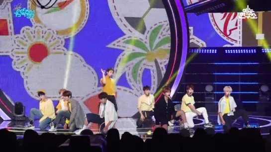 [VK][180714] Golden Child - Let Me @ Music Core MBC fancam