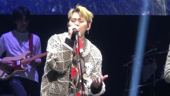 180218 Block B - Be the light |ZICO fancam| (@ Blockbuster Montage in Japan)